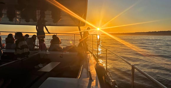 Portimão: Sunset Benagil Caves Tour | Eco Catamaran