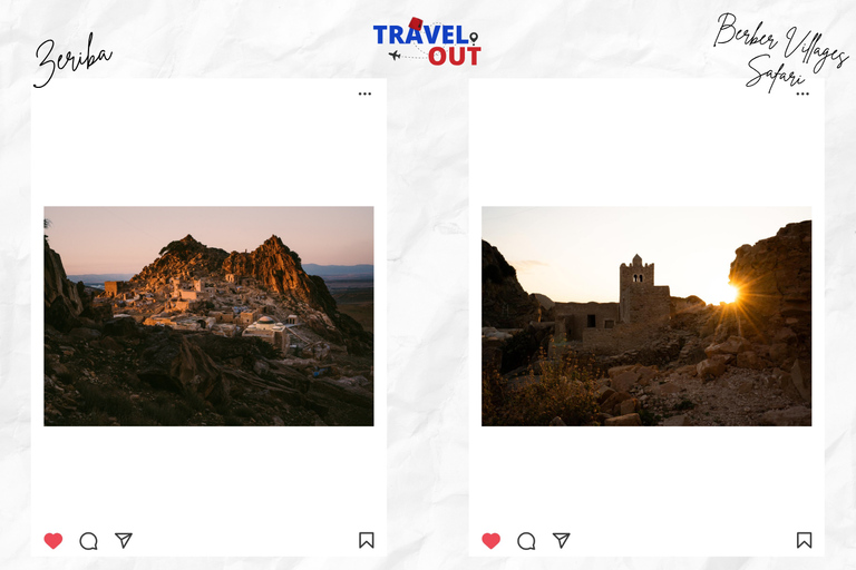 Hammamet: Takrouna, Jradou, Zriba, Water Temple Private Tour Private Minivan for Groups up to 6 with Driver-Host