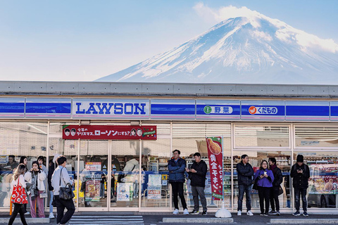 Mt. Fuji,Kawaguchi Lake, Ropeway, Oshino Hakkai, Matcha Trip Tokyo station pick-up 8:00am