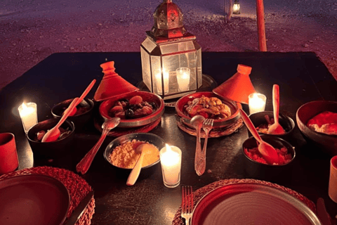 Luxury Agafay Desert: Quad, Camel, Pool, Dinner & Shows Agafay Desert Camel Ride, Dinner Show & Pool Access