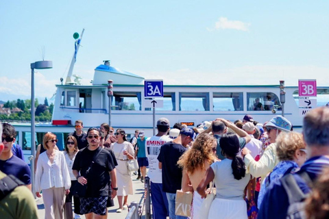 Zurich: Limmat River and Lake Zurich Boat Cruise Combo