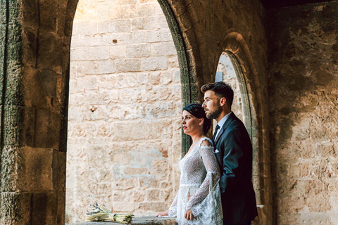 Portraits à Rhodes : Visite privée d&#039;un photographe de vacances3 heures + 75 photos sur 3 sites