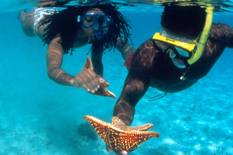 Katamarankryssning och snorkling från Montego Bay