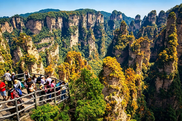 From Zhangjiajie: 2-Day National Park & Furong Town Tour 2-Day Small Group Tour with English Guide