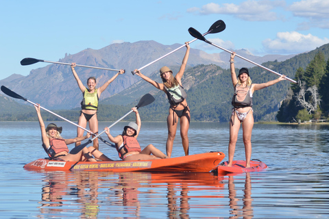 Double kayak adventure on Lake Moreno – Bariloche