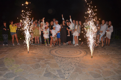 Alanya: Night Safari and Disco Boat Tour with Dinner