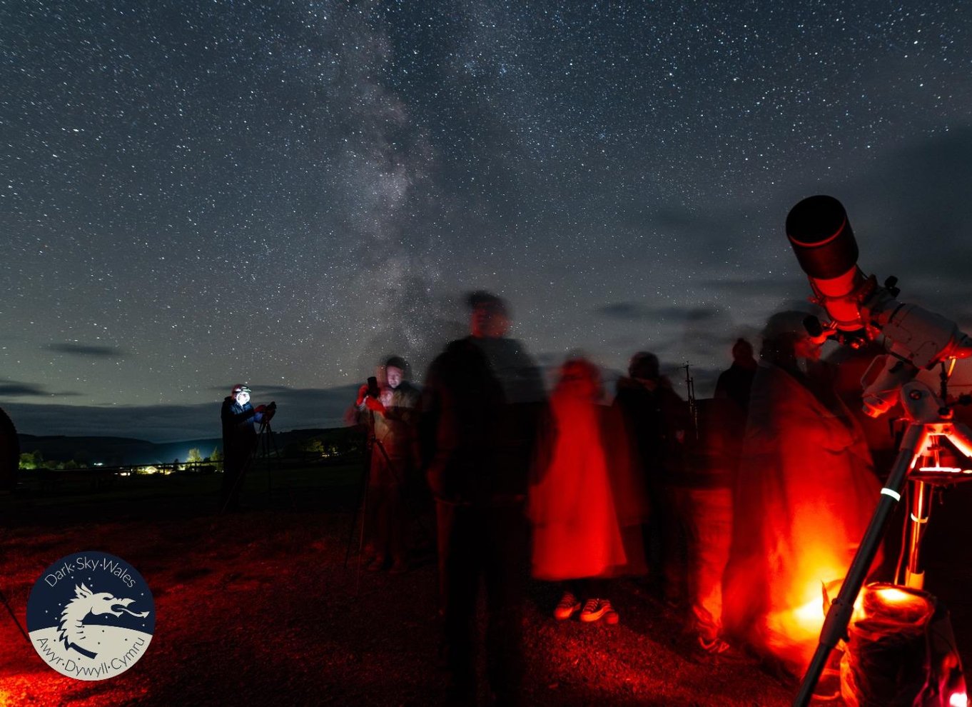 Brecon: Gruppestjernekig ved Brecon Beacons Observatory