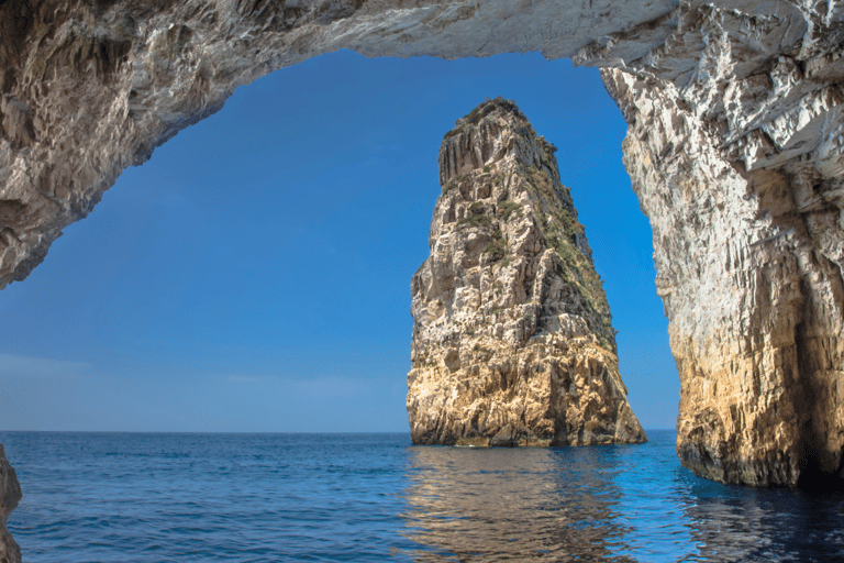 Corfou : Croisière d&#039;une journée sur l&#039;île de Paxos avec les grottes bleuesSans transfert