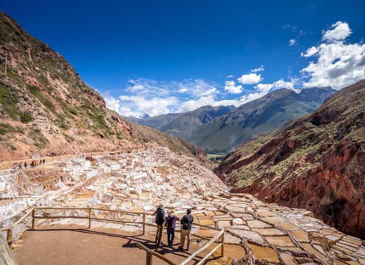 From Cusco: Chinchero Weavers, Moray, Maras Salt Mines Tour
