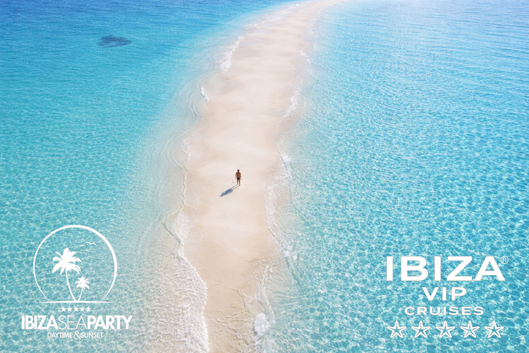 Ibiza: Formentera VIP Boat Paella, BBQ, OpenBar, DJ & Sunset BASIC TICKET with 5h Open Bar & Breakfast