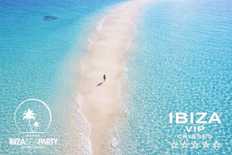 Ibiza: VIP-Bootsfahrt nach Formentera: Open Bar, Frühstück, Paella und Sport. Foto: GetYourGuide