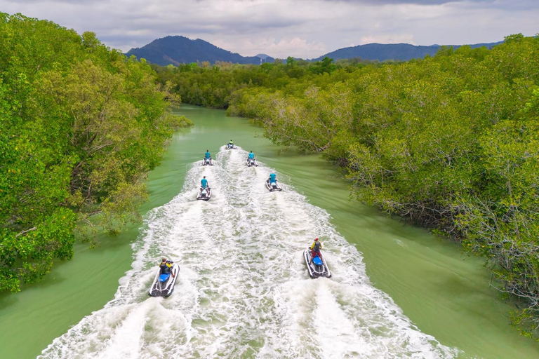 Phuket: 9-Stop Afternoon Jet Ski Tour with Meal & Pickup Jetski Yamaha 1900cc