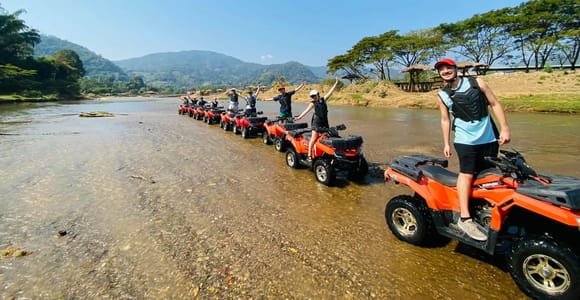 Chiang Mai: ATV Ride and White Water Rafting Adventure