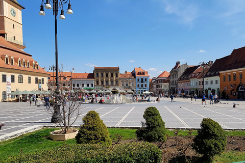 Ab Bukarest: Draculas Schloss & Brasov GanztagsausflugBukarest: Draculas Schloss, Peles und Altstadt Brasov