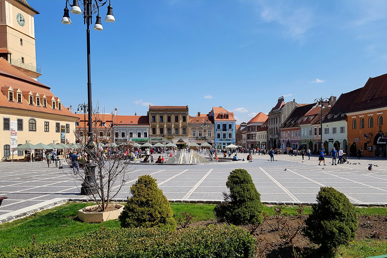 Desde Bucarest: tour 1 día al Castillo de Drácula y BrașovBucarest: Castillo Drácula, Peleș y casco antiguo de Brasov