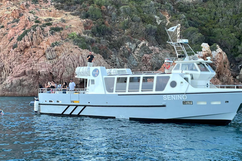 Sagone/Cargèse: Tour en barco por las Calanques de Piana y Capo RossoDesde Sagone