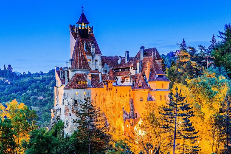Peles Castle , Bran Castle & Brasov Day Trip from Bucharest Audio Guide 24 Languages
