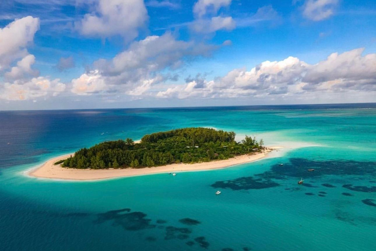 O paraíso de Mnemba; mergulho com jet ski na praia de Kendwa