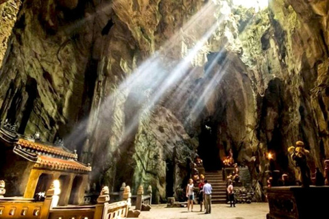 Vormittag: Marmorberge - Affenberg - Lady BuddhaMitmach-Tour von Danang/ Hoi An