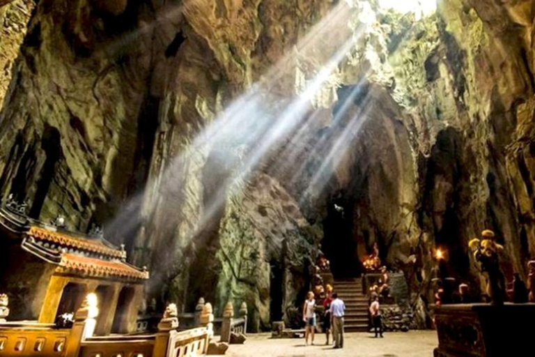 Vormittag: Marmorberge - Affenberg - Lady BuddhaMitmach-Tour von Danang/ Hoi An