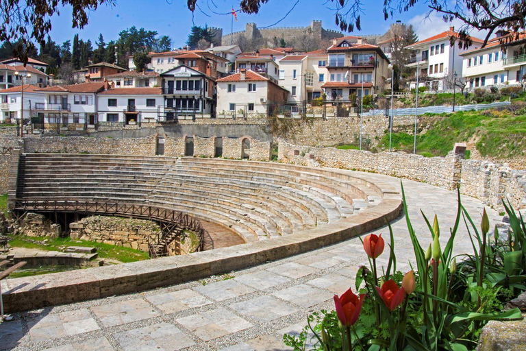 Passeio a pé pela cidade de Ohrid