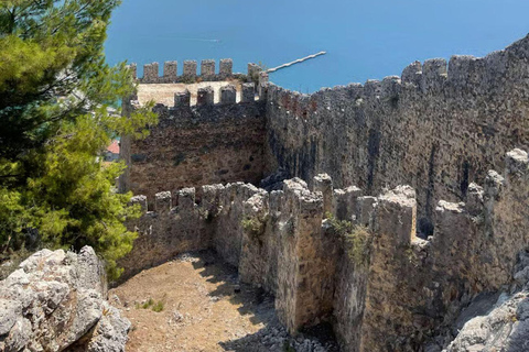 From Side or Alanya: Sunset Boat Cruise and Cable Car Tour From Side: Sunset Boat Cruise and Cable Car Tour