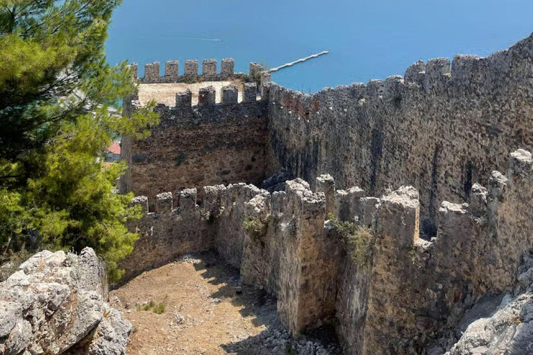 From Side or Alanya: Sunset Boat Cruise and Cable Car Tour From Side: Sunset Boat Cruise and Cable Car Tour