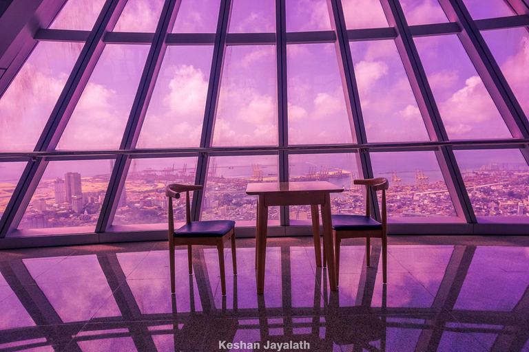 Colombo: Lotus Tower Revolving Restaurant Buffet Meal