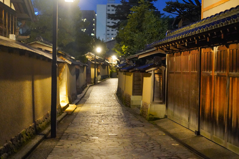 Tour noturno de Kanazawa