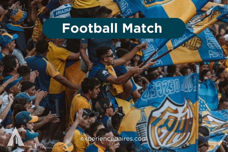 Immerse Yourself in Football Fever: A Match-Day Experience! Buenos Aires Matches (Not Boca and/or River)