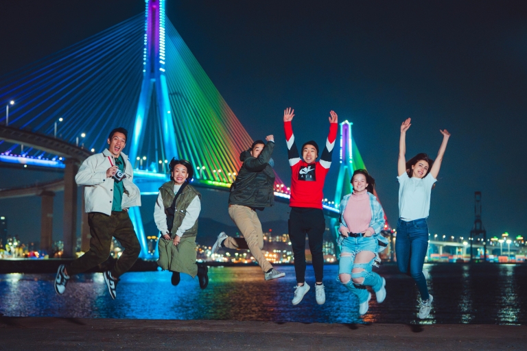 Tour fotográfico nocturno de Busan en grupo reducido (máx. 7)