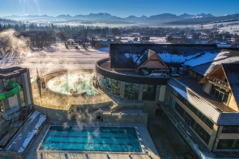 From Krakow: Chocholowskie Thermal Baths with Entry Ticket Thermal Baths Entry Ticket with Hotel Pickup – Morning