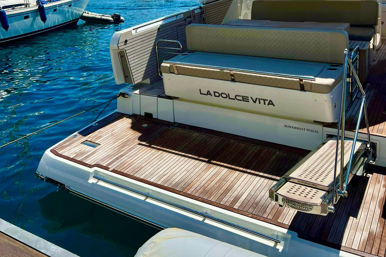 From Naples: Amalfi Coast Private Boat Exclusive Tour Jeanneau DB 43 "La Dolce Vita"