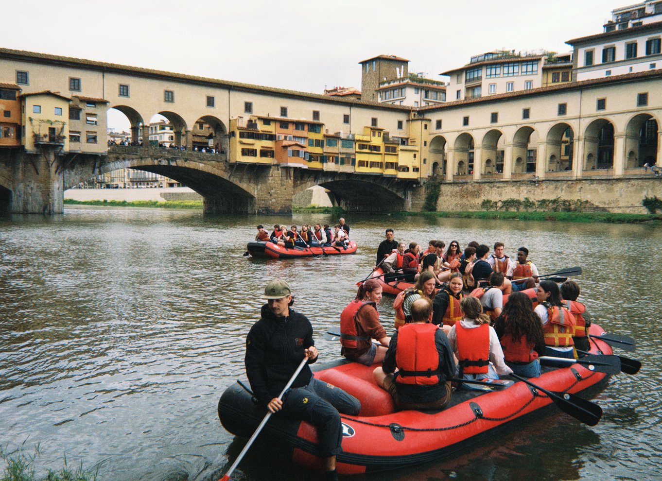 Firenze: Ponte Vecchio og byens seværdigheder – panoramisk raftingtur