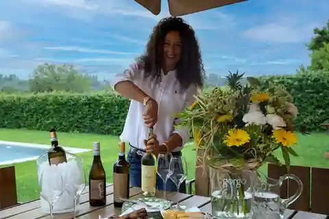 Custoza: Degustação de vinho orgânico com visita ao vinhedo e à adega