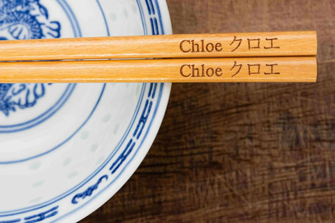 Tokyo: Chopstick-Making Workshop with Engraving