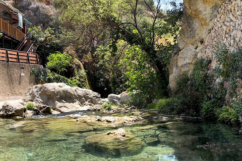 Depuis Alicante : Excursion d&#039;une journée aux chutes d&#039;eau d&#039;Algar