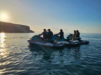 MALLORCA: CALA D'OR JET SKI TOUR, SUNRISE OR SUNSET