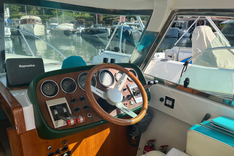 Costa Azul: Tour en barco en un lujoso yate clásico Riva