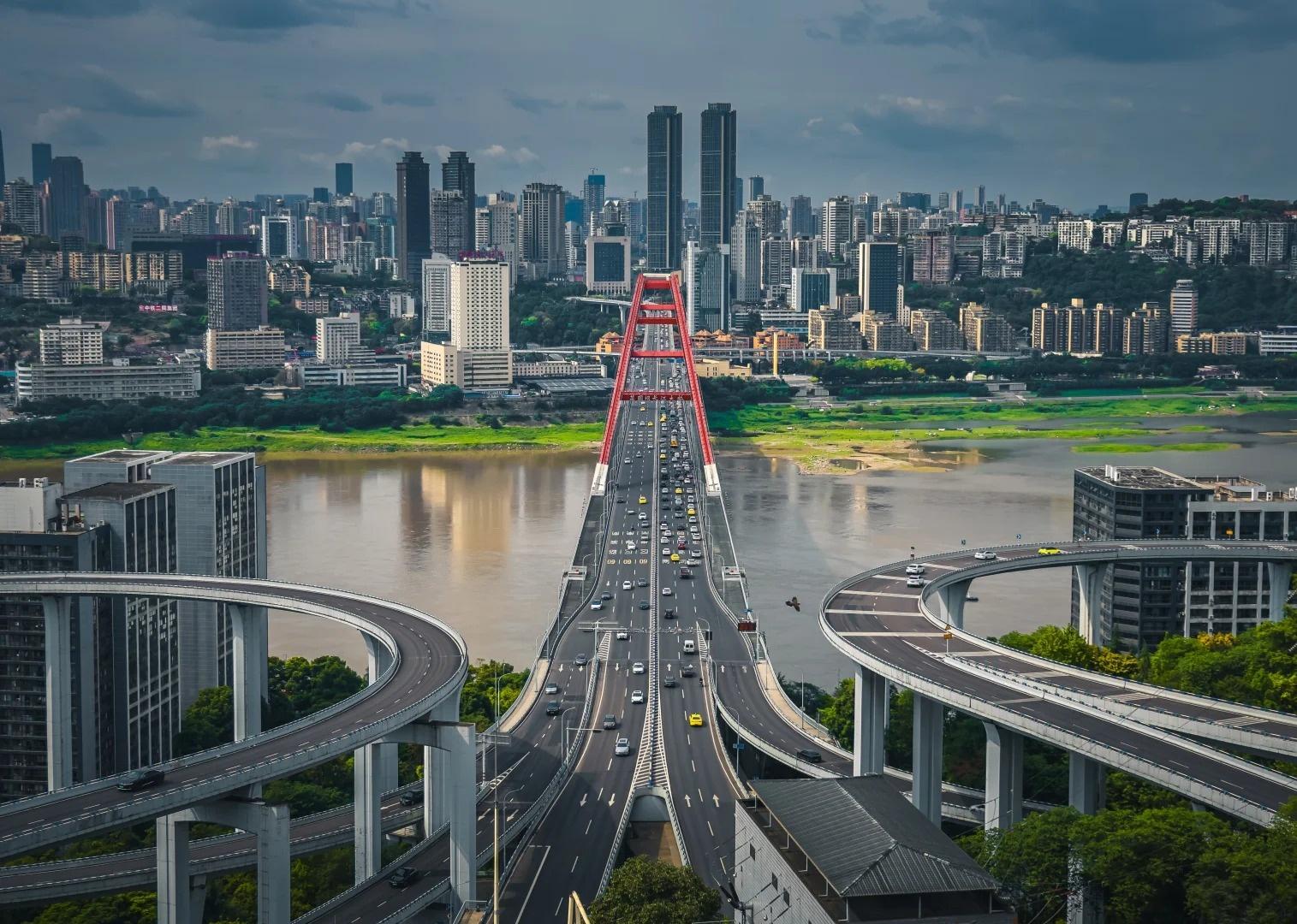 Chongqing: 3D-Labyrinth-Tour mit Rolltreppe und Skywalk