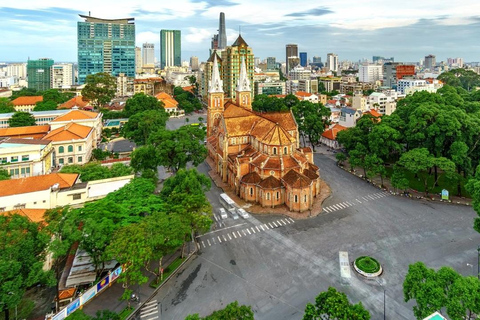 Tour de la ciudad de Sai Gon en coche