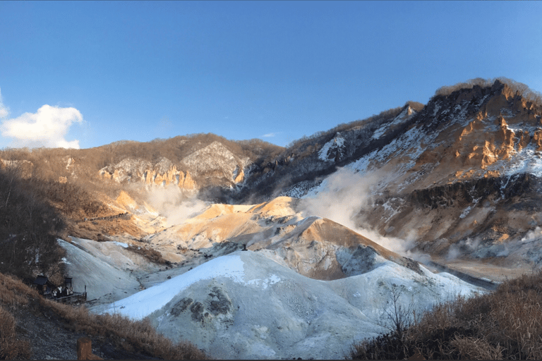 Sapporo: Tour privado de un día a Noboribetsu +Lago Toyako+Otaru