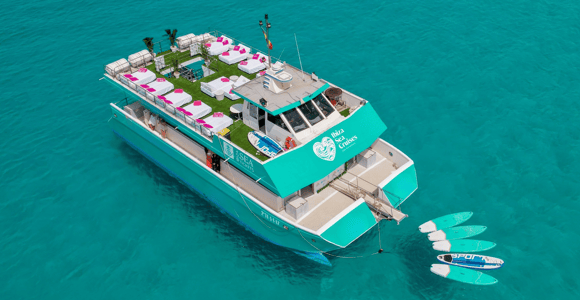 Ibiza: Formentera Full-Day Boat Tour with Lunch & Snorkeling