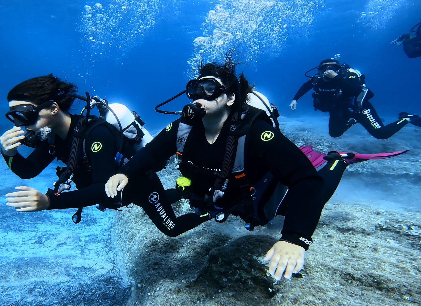 PADI-sportsdykningsprogram for begyndere på Peloponnes