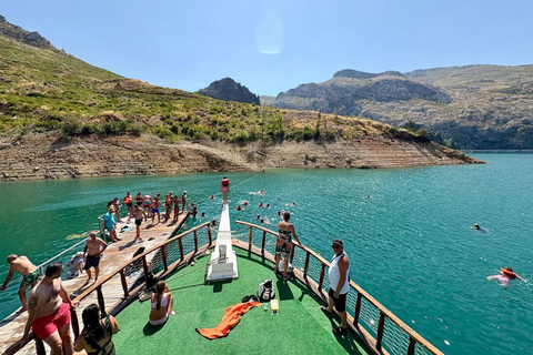 Side Cabrio Safari Tour with Boat, Waterfall & Village Visit