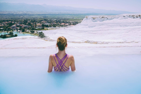 Fethiye: Pamukkale Day Trip w/Hot Air Balloon Ride Fethiye Pamukkale Tour with Balloon Ride