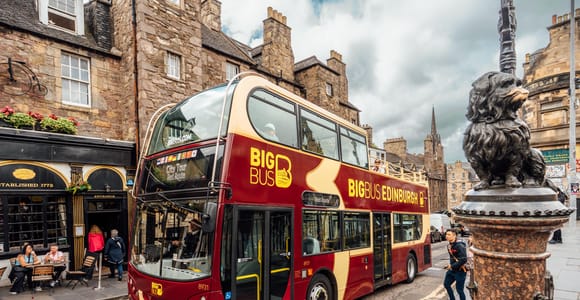 Edinburgh: Hop-On, Hop-Off Bus Tour City & Britannia Combo