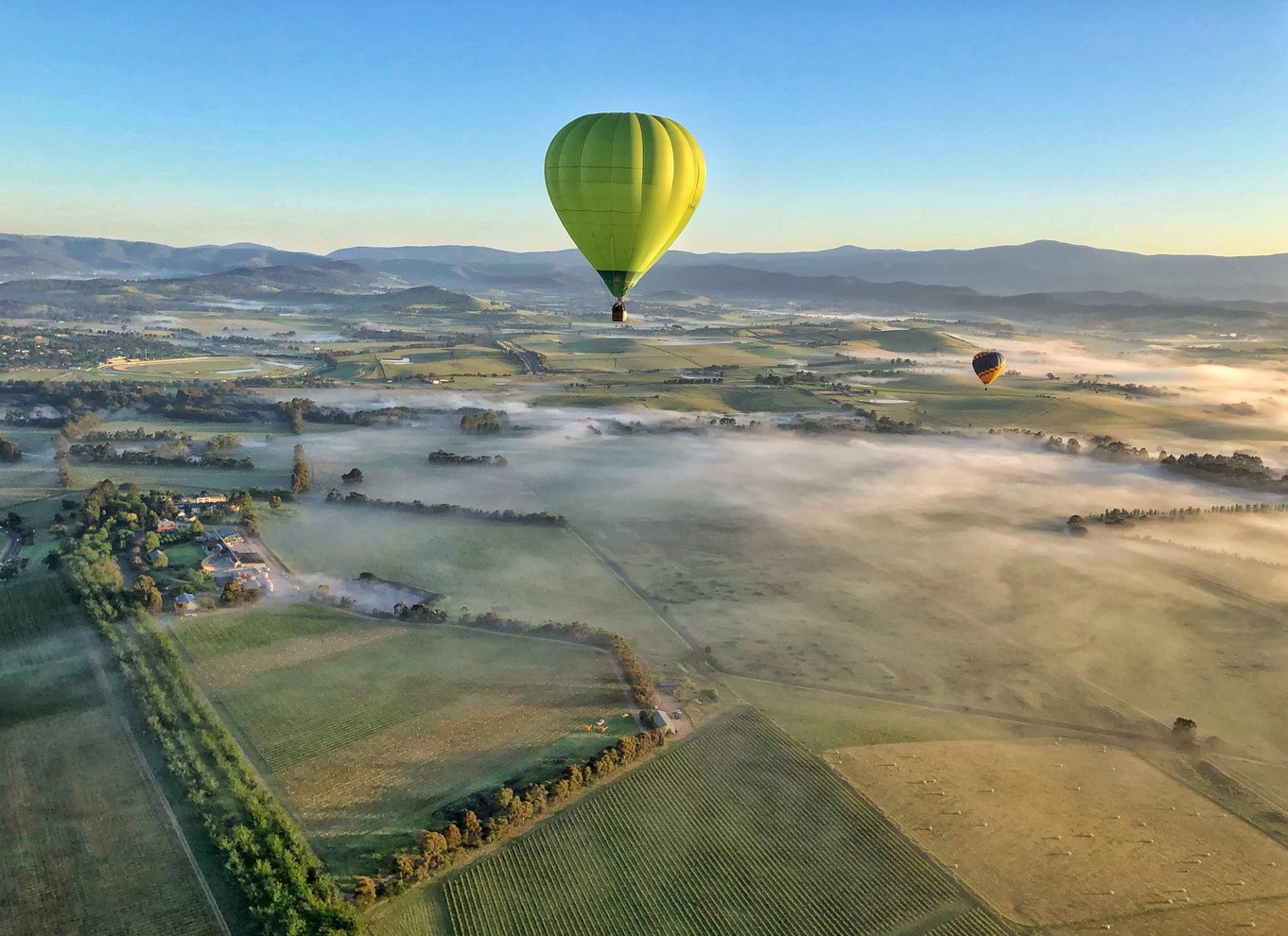 Yarra Valley: Luftballonflyvning og morgenmadsbuffet