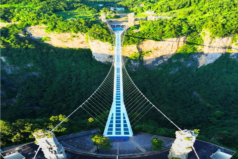 Zhangajiajie Grand Canyon Glass Bridge Ticket & Zip line