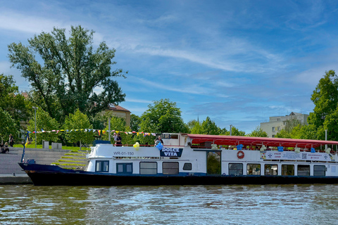 Wrocław: Odra River Boat Cruise with Audio Guide
